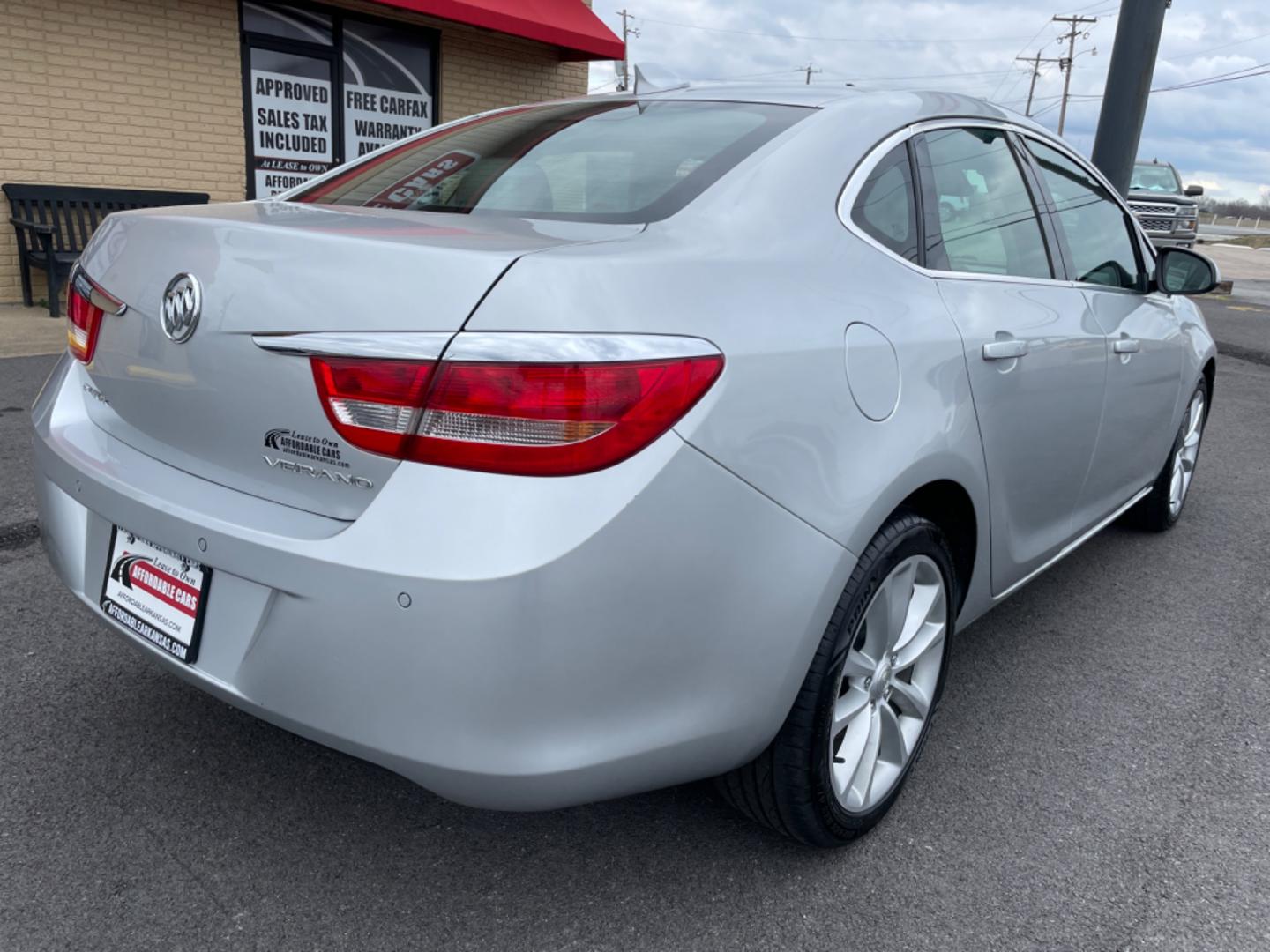 2016 Silver Buick Verano (1G4PR5SK4G4) with an 4-Cyl, ECOTEC, 2.4L engine, Auto, 6-Spd w/Shft Ctrl transmission, located at 8008 Warden Rd, Sherwood, AR, 72120, (501) 801-6100, 34.830078, -92.186684 - Photo#7